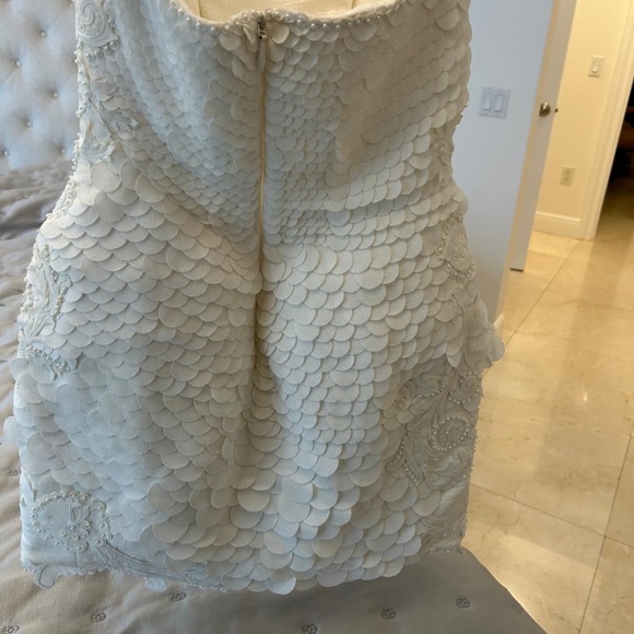 White Mini Zimmerman Dress - Picture 4 of 6